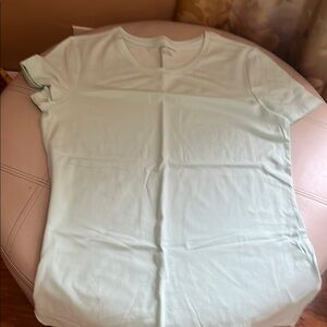 Amazon Essentials mint green Fitted Short Sleeve T-Shirt